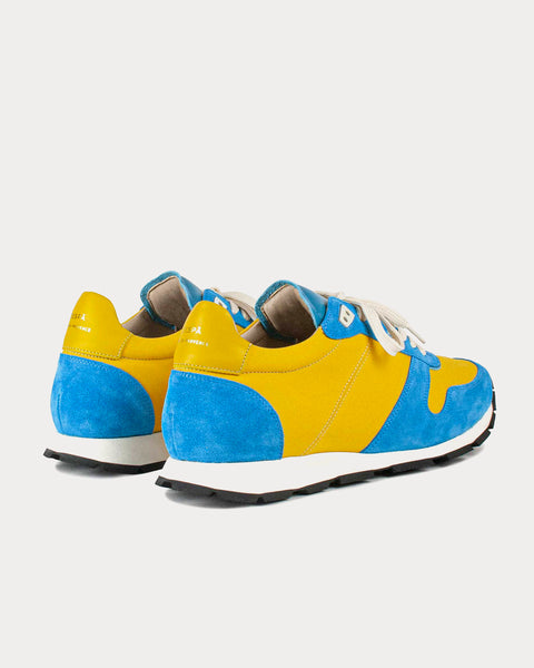 Zespa ZSP6 SPÉCIAL Blue & Yellow Running Shoes - Sneak in Peace