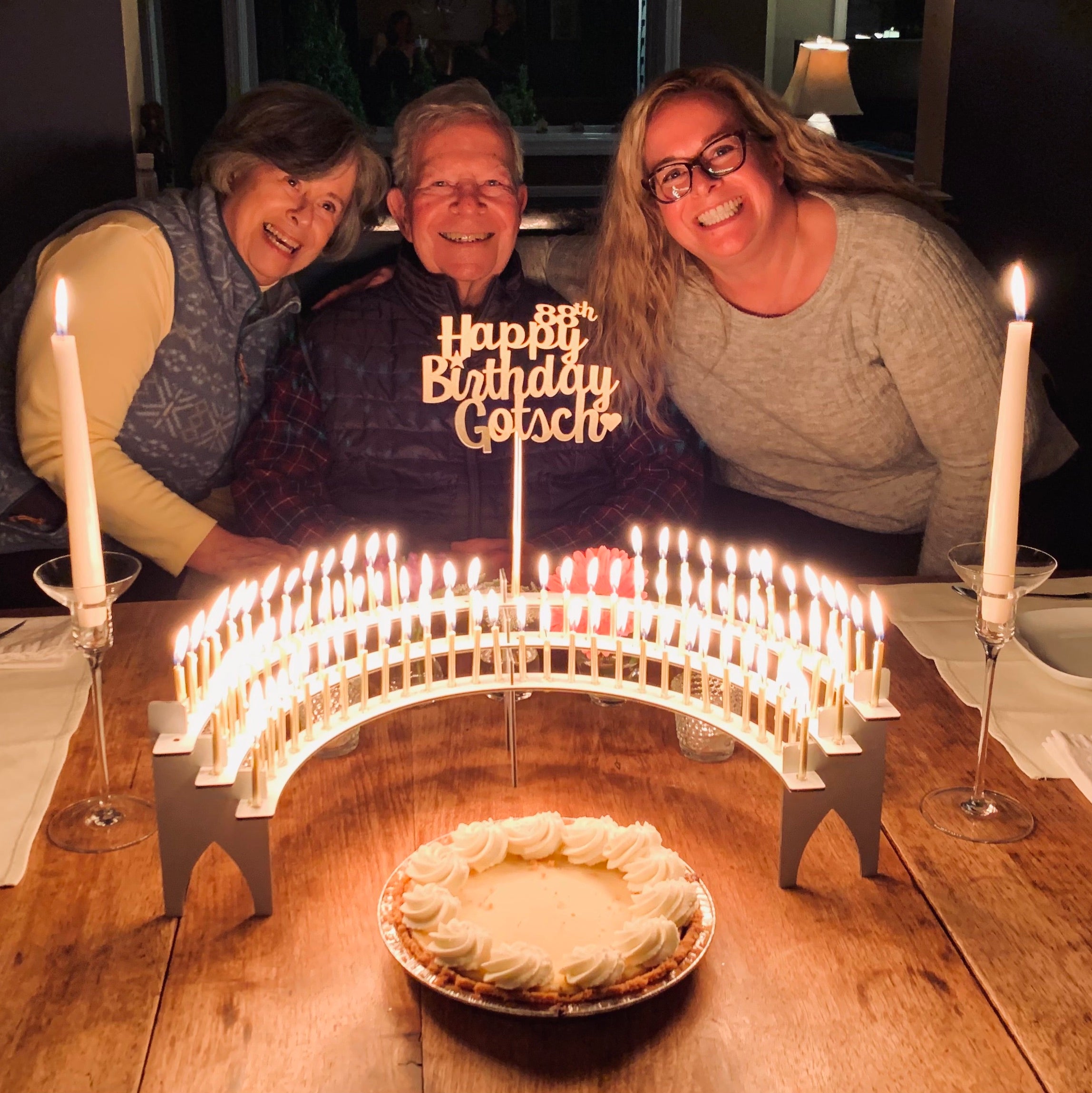 cake with 80 candles