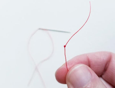 a knot in thread