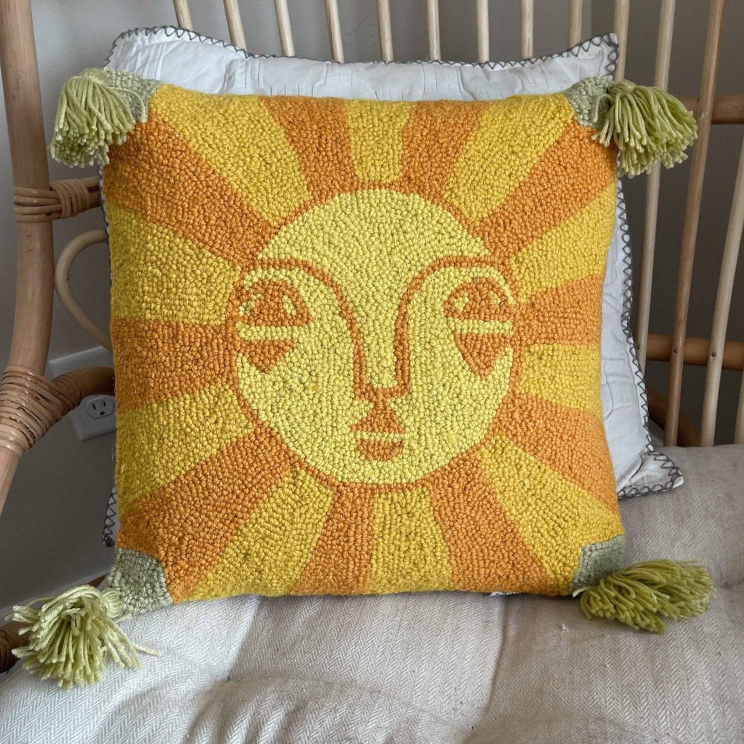 Sunshine Tassle Hook Pillow
