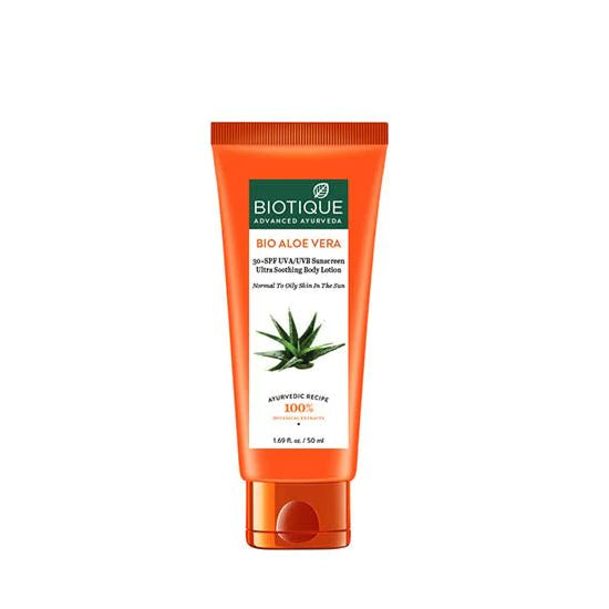 Biotique Bio Aloe Vera 30+SPF UVA/ UVB Sunscreen