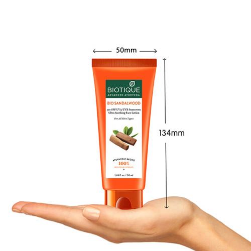 biotique sandalwood cream