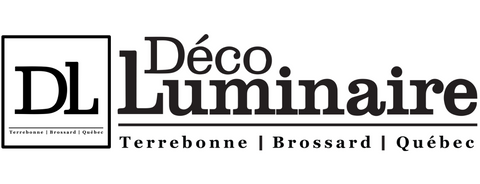 Logo de Déco Luminaire avec lieux des succursales