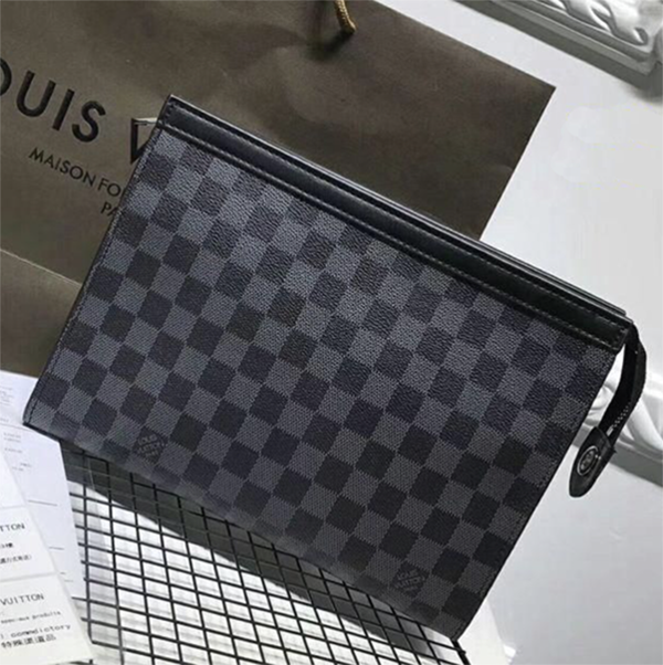 Louis Vuitton LV Women Makeup Bags Handbag Men's Business Ba