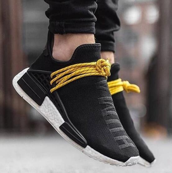 Adidas NMD Human Race Women Men Fashion Trending Running Sports Shoes Sneakers