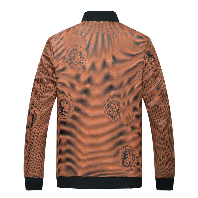 Versace Fashion Classics Zipper Cardigan Coat Jacket