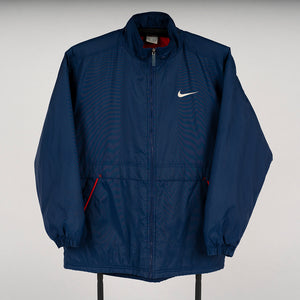 desconocido atraer Reflexión Vintage Nike Jacke blau XL für Frauen – Retro Supply