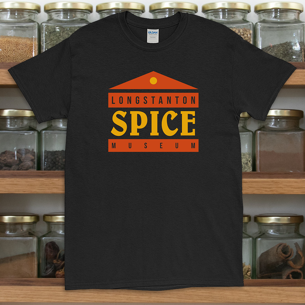 Longstanton Spice Museum T-shirt (Front print) – accidentalpartridge