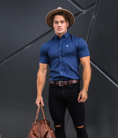 Men's Muscle Fit vs Slim Fit  What is The Best Fitting Mens Shirts?