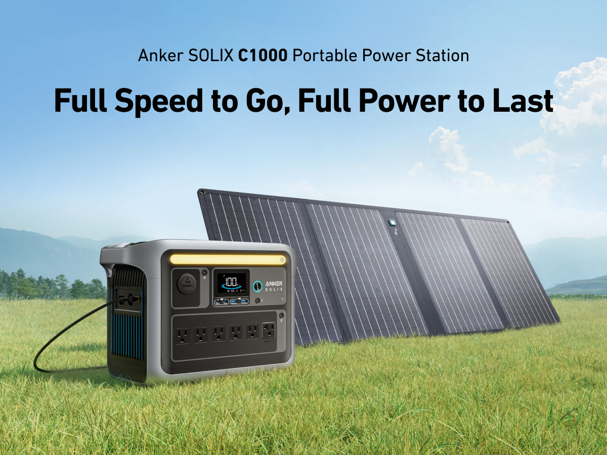 Anker reveals Solix C1000 and F3800 portable power stations