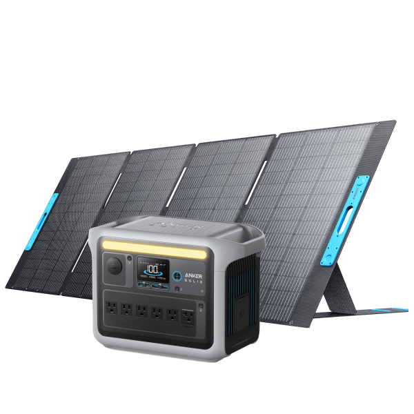 Anker SOLIX <b>C1000</b> Solar Generator + 200W Solar Panel