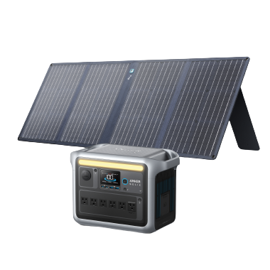 Anker SOLIX <b>C1000</b> Solar Generator + 100W Solar Panel