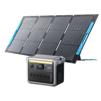 Anker SOLIX C1000 Solar Generator + 200W Solar Panel - Anker CA