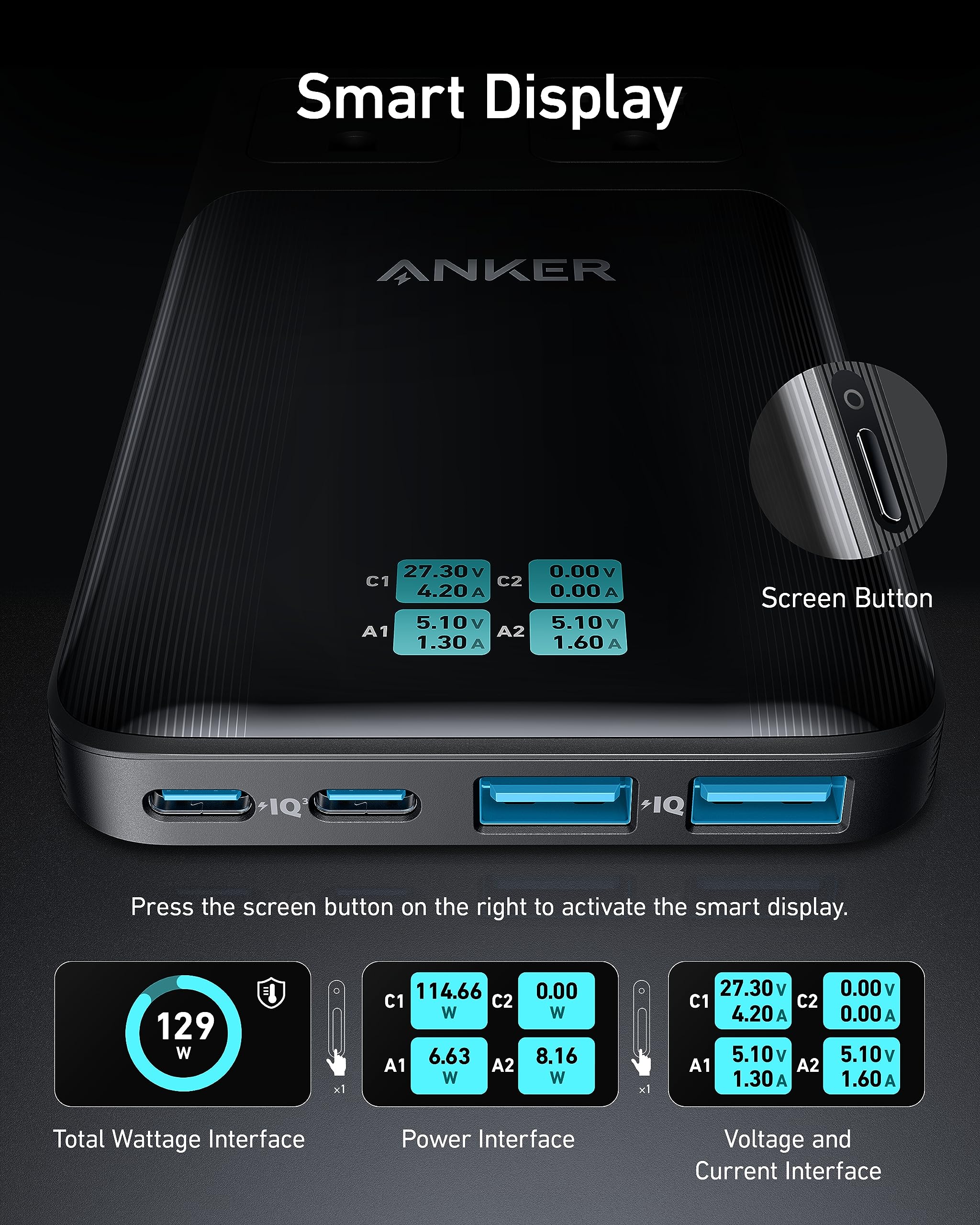 Anker Prime 6-in-1 Charging Station (140W) - Anker CA