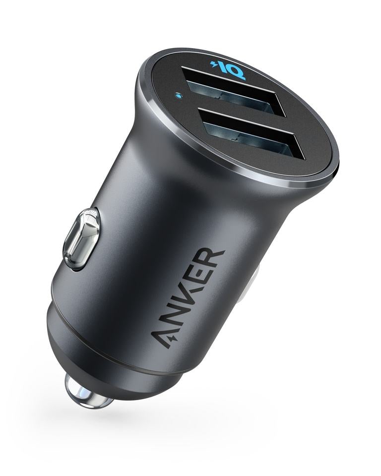 Anker <b>PowerDrive</b> 2 Alloy Metal Mini Car Charger