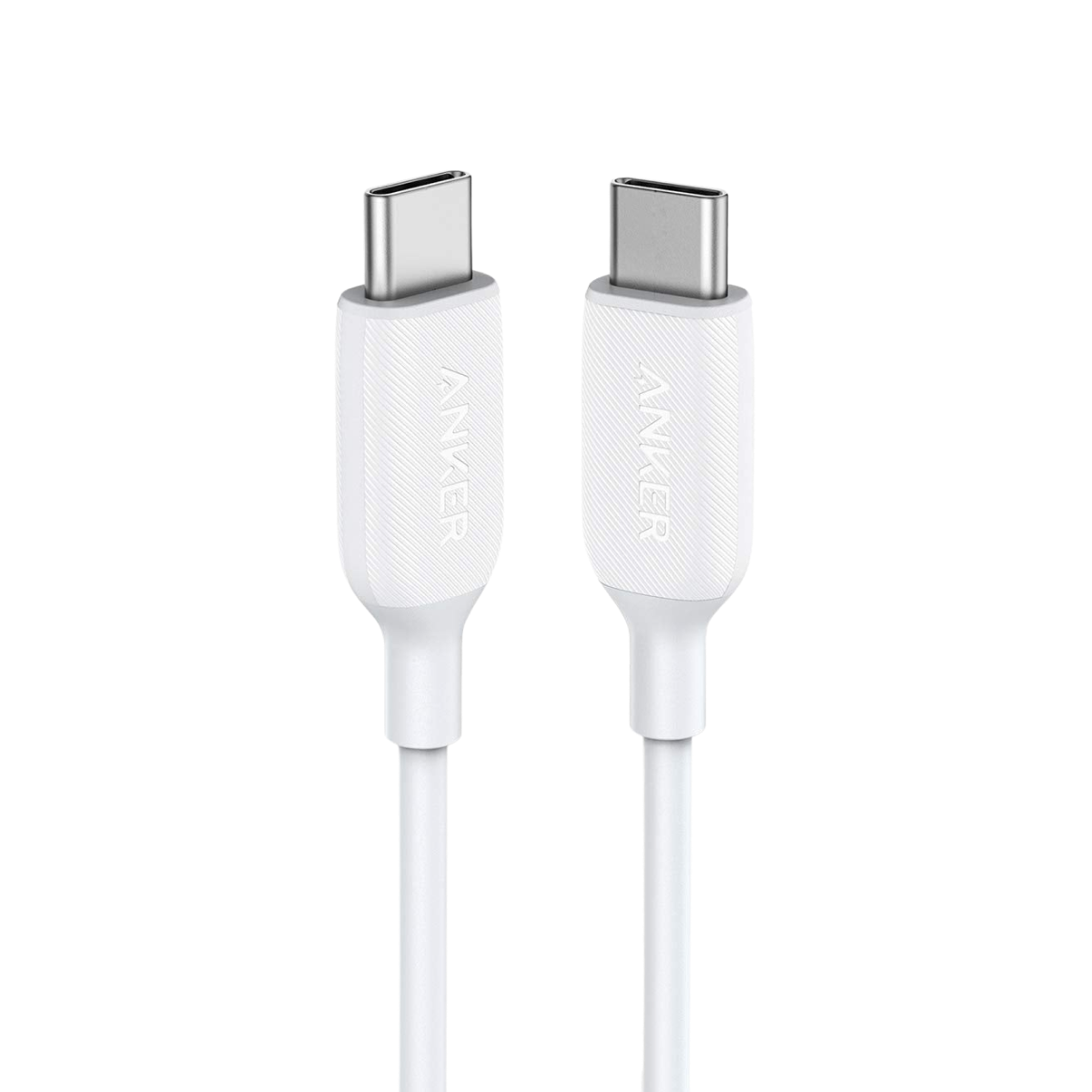Anker PowerLine III A8853 - USB cable - USB-C (M) to USB-C (M) - 6 ft - USB  Power Delivery (60W) - white