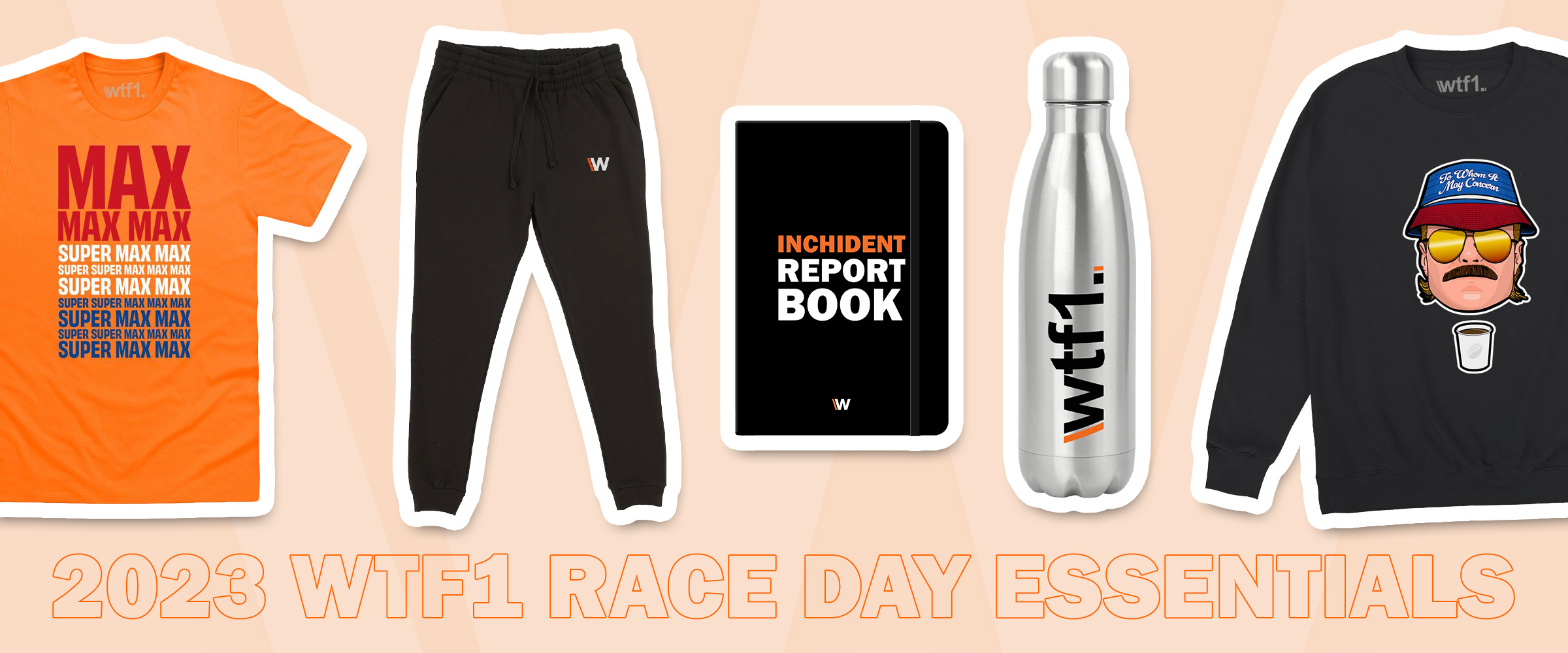 WTF1 Race Day Essentials Banner