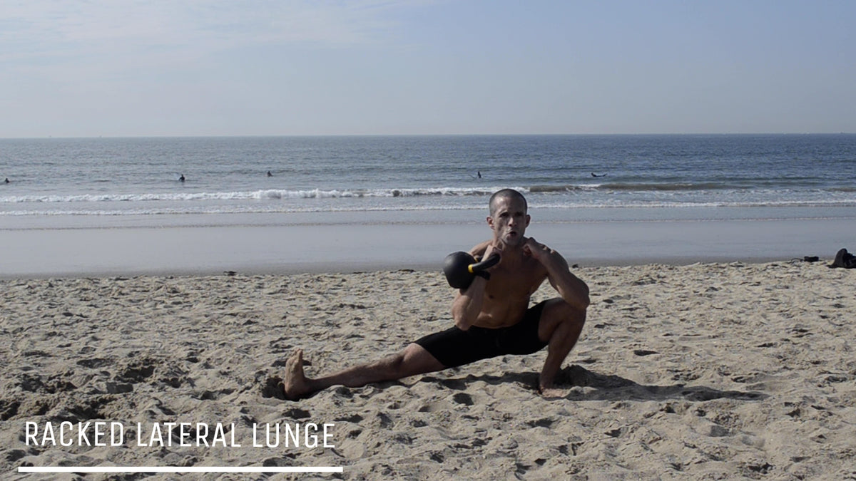 Racked Lateral Lunge- Functional Fitness Kettlebell Exercise