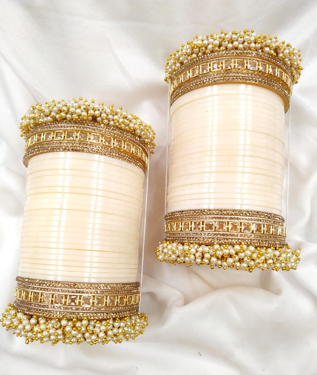 Kundan Bangle Bridal Chura – JiaJewels