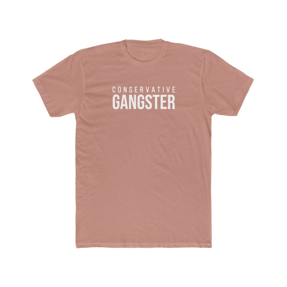 Conservative Gangster - Men's Cotton Crew Tee