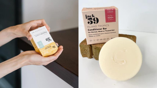 Jack59 Shampoo and Conditioner Bars - "10 Sustainable Swaps We're Taking Into 2023" Everly Clean Candle Refill Kits