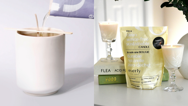 Everly Clean Candle Refill Kits - "10 Sustainable Swaps We're Taking Into 2023" Everly Clean Candle Refill Kits