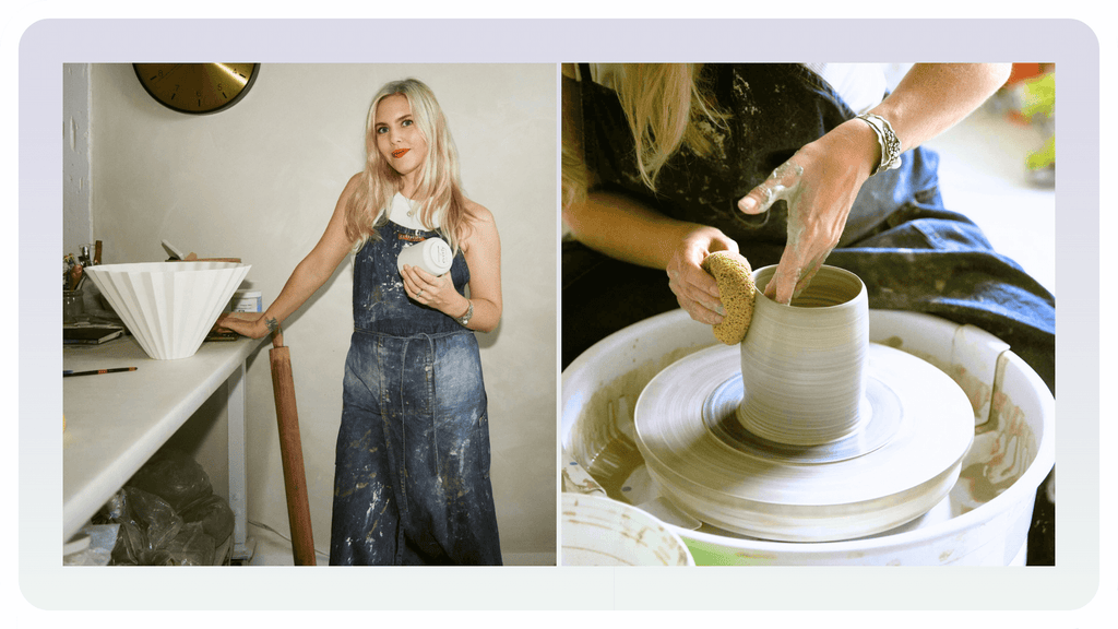 Everly Clean Candle Refill Kits | Kitty Holland + Everly, the Eternal Vessel -  Katherine Holland making the Everly Eternal Vessel