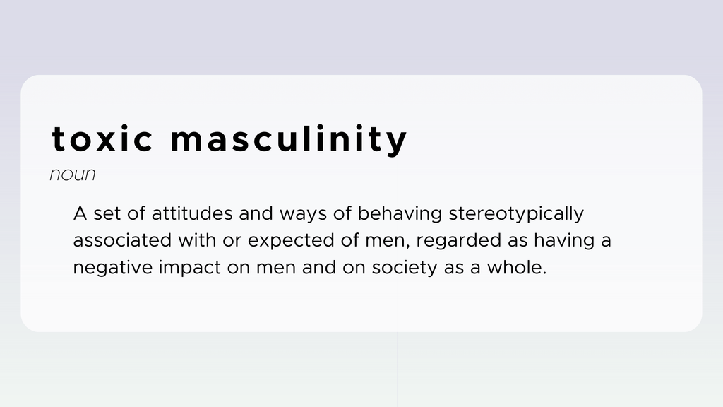 Everly | The Eco Gender Gap: Why Men Live Less Sustainably, Toxic Masculinity Definition