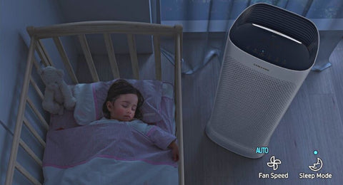 Samsung Ultimate Air Purifier AX90 sleep mode