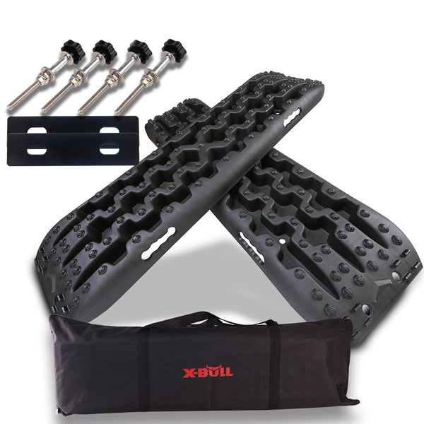 X-BULL Recovery tracks Sand tracks KIT Carry bag mounting pin Sand/Snow/Mud 10T 4WD-black Gen3.0