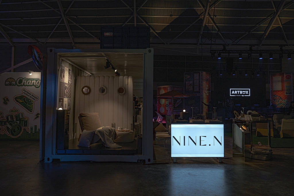 nine.n booth at atbox 2024