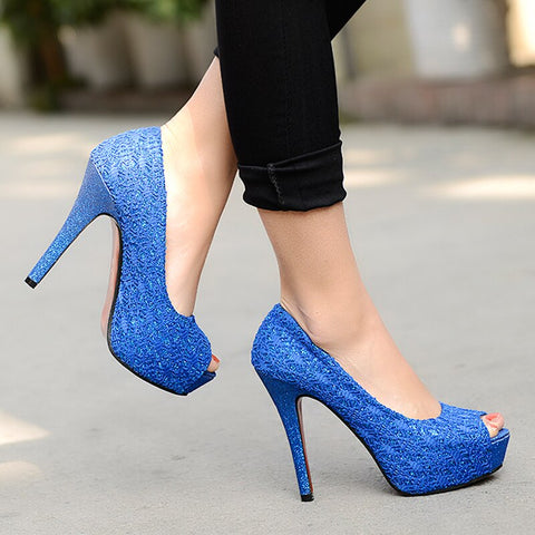 big size heels