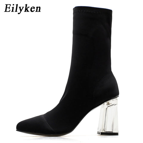 women's stretch ankle boots