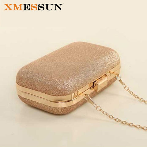 small gold clutch purse