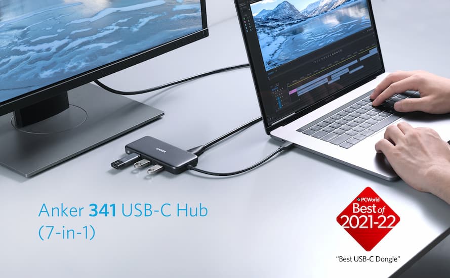 Outfit your M2 MacBook Air with Anker USB-C hubs on sale from $21