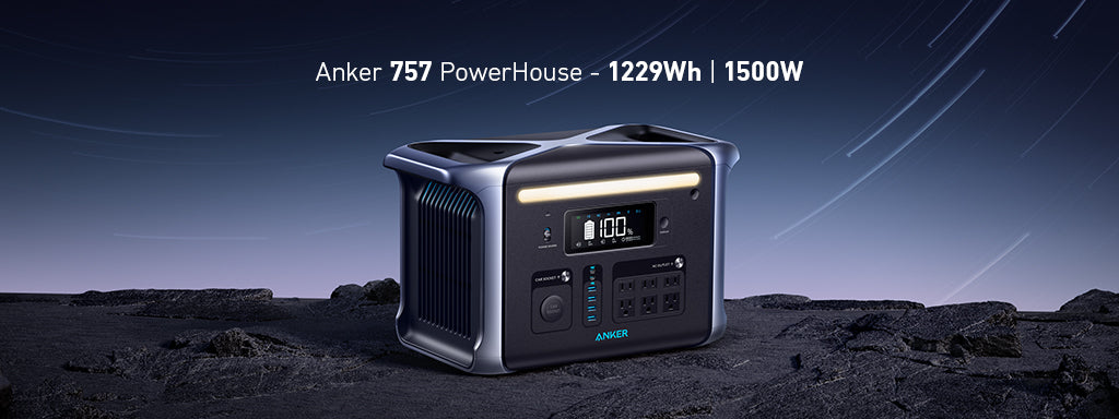 Anker 757 PowerHouse - 1229Wh | 1500W