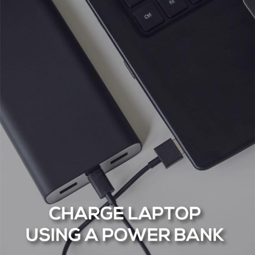 Get the appropriate power bank for your laptop