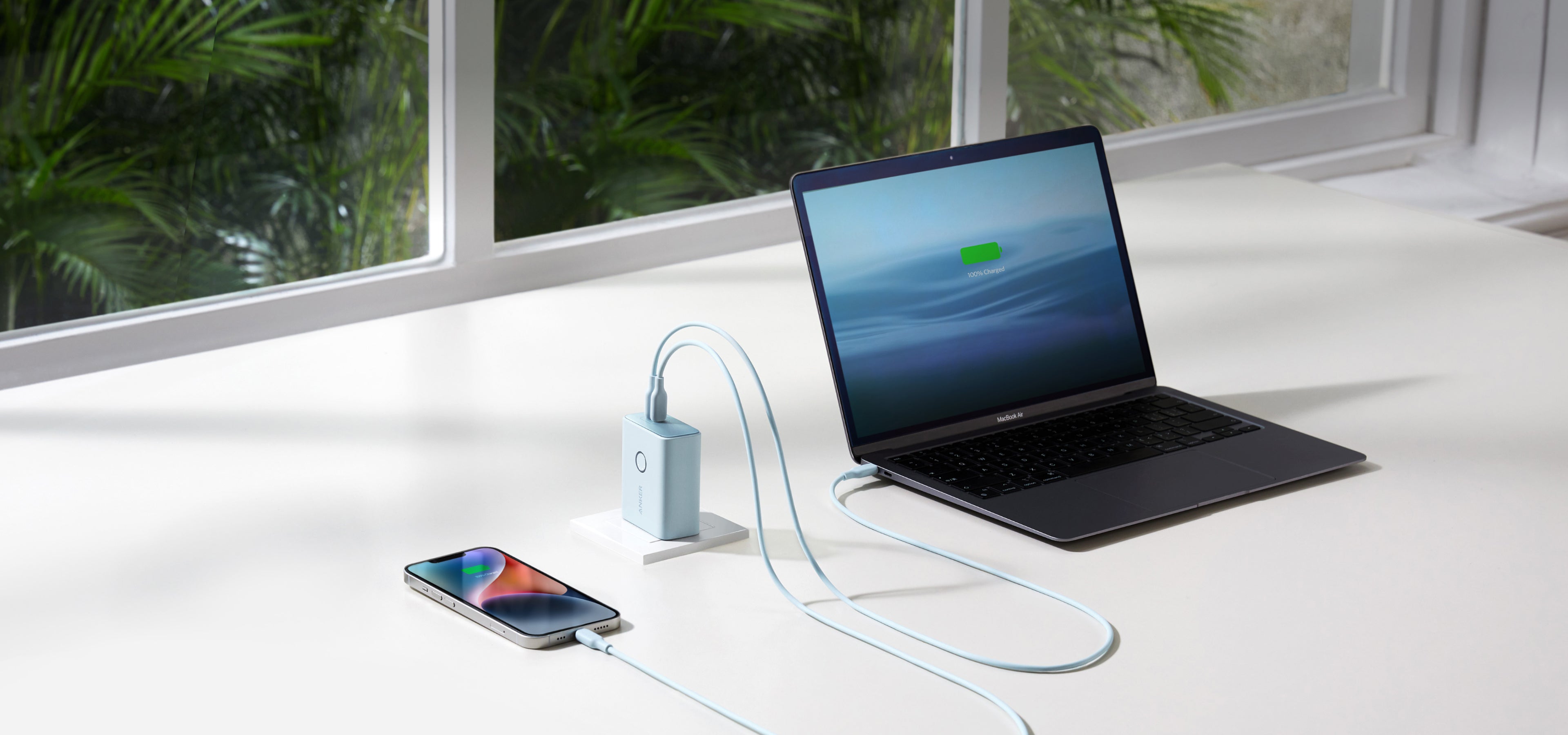 Ultra-Fast Dual USB-C Charger