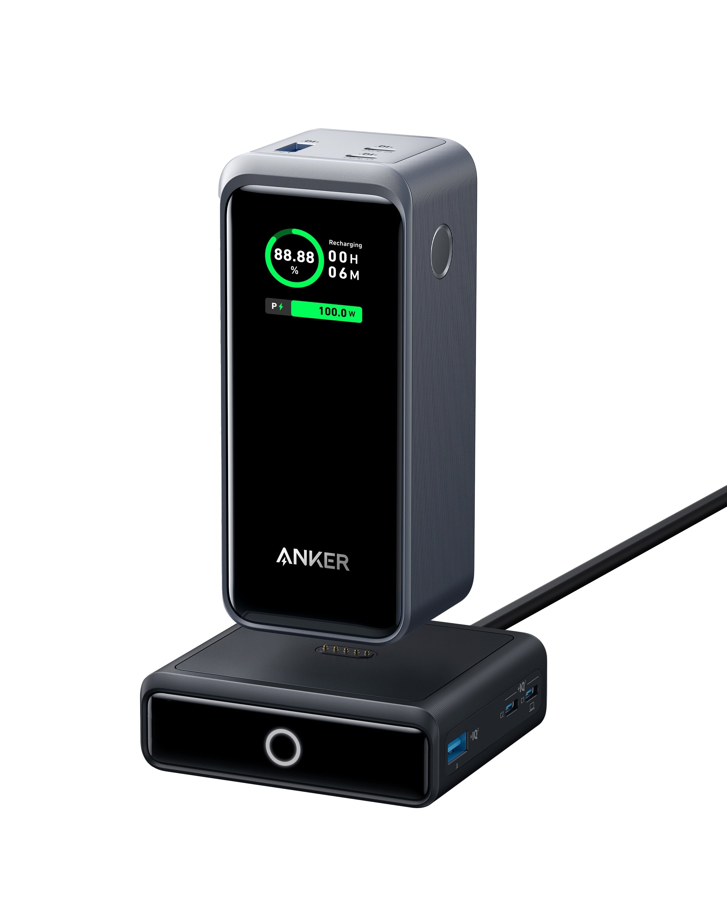 Anker 735 en : un cargador compacto para smartphone, tablet y  portátil con 65 W de potencia y tres puertos USB con 21 € de descuento