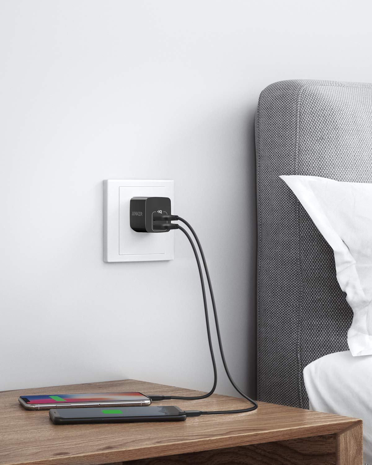 Anker Powerport Mini Dual Port Usb Charger, White at best prices - Shopkees