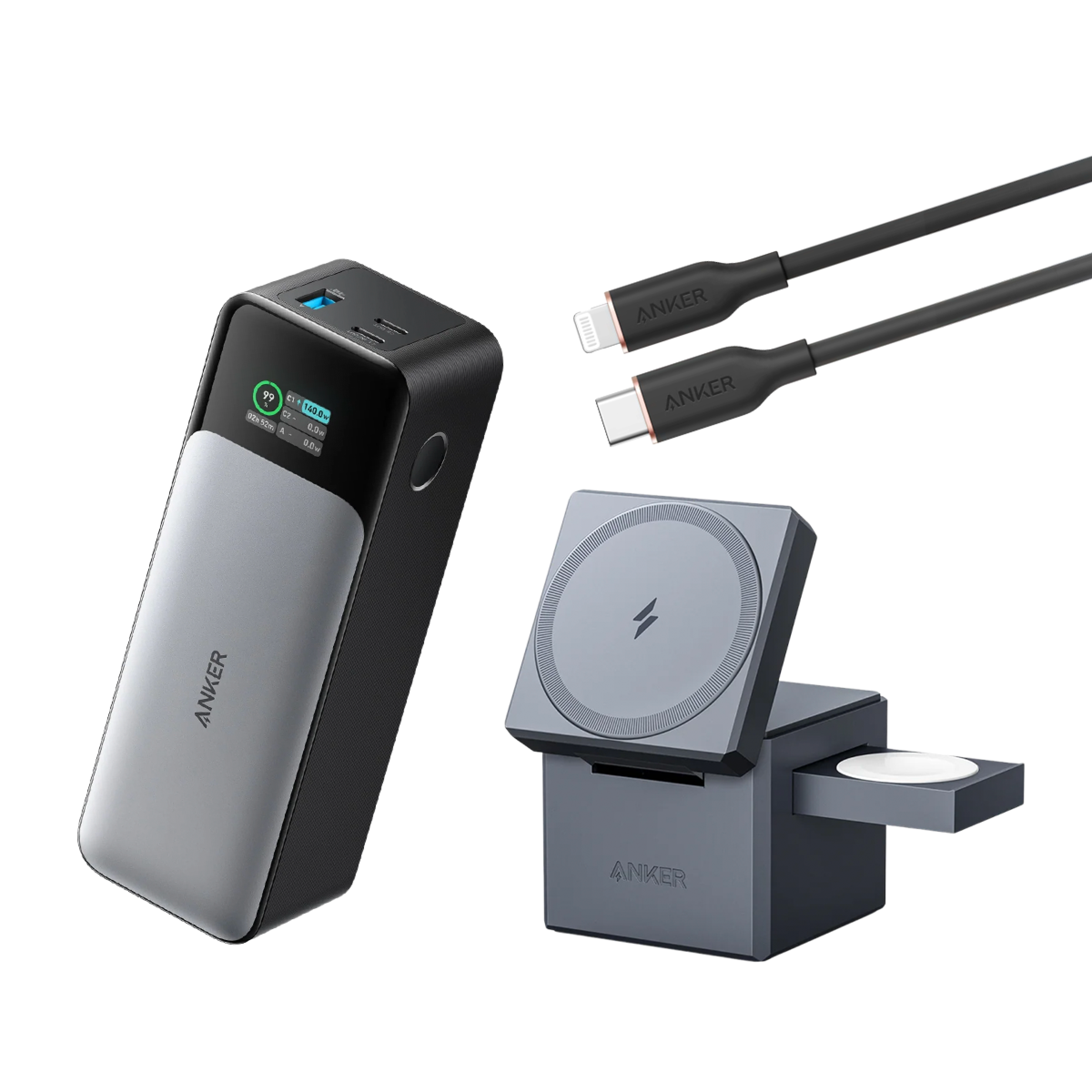 UGREEN's new 10,000mAh MagSafe battery pack charges 3 devices at once, now  $48