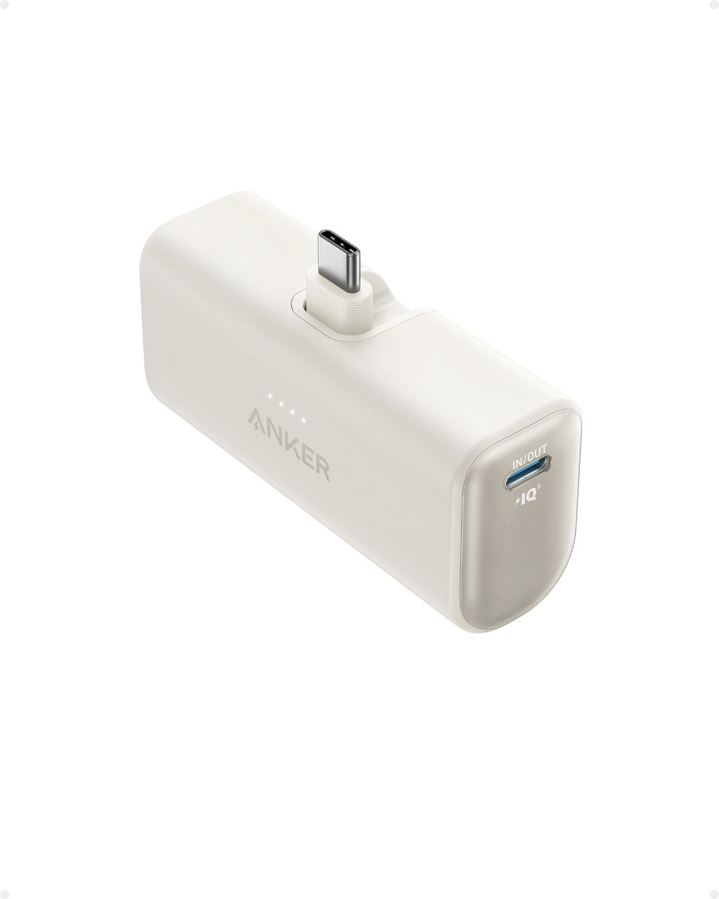 Anker Nano power bank with 10,000 mAh and integrated USB-C cable