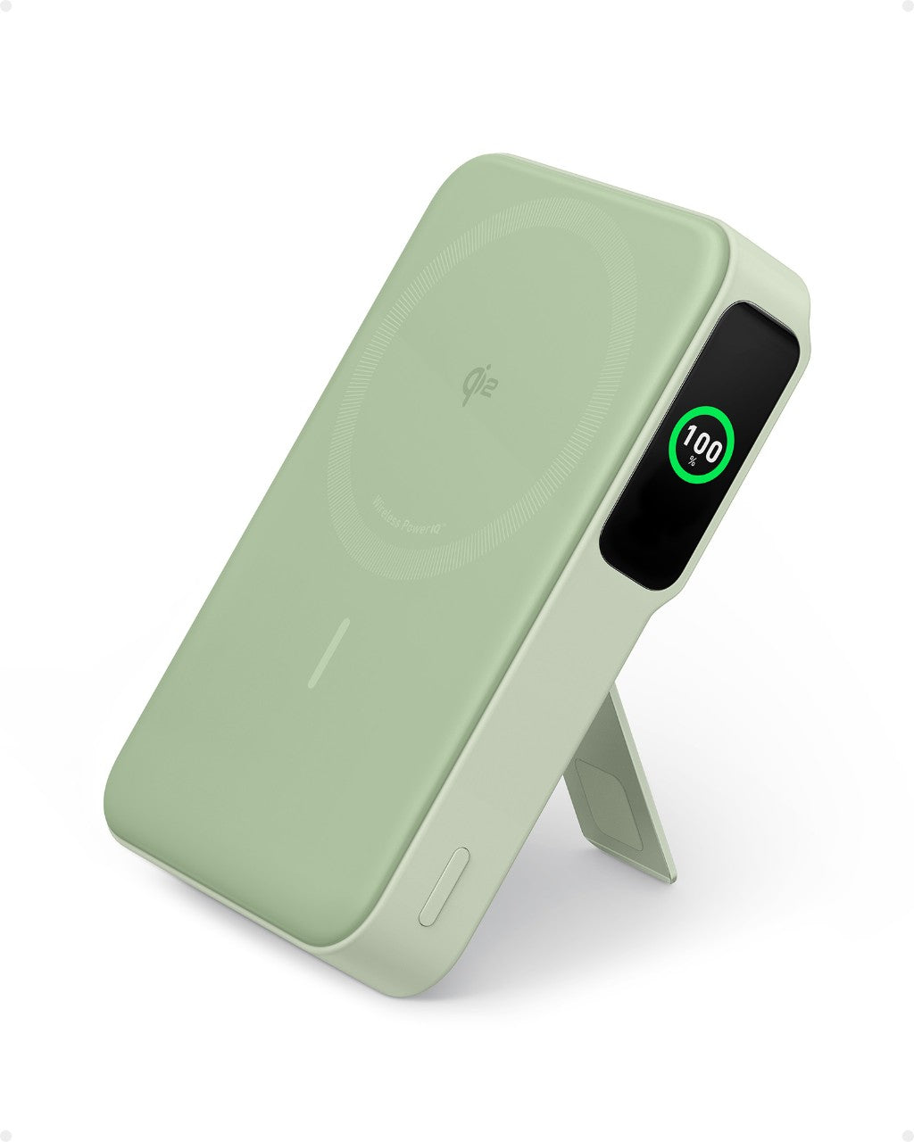 

Anker MagGo Power Bank (10K) Buds Green