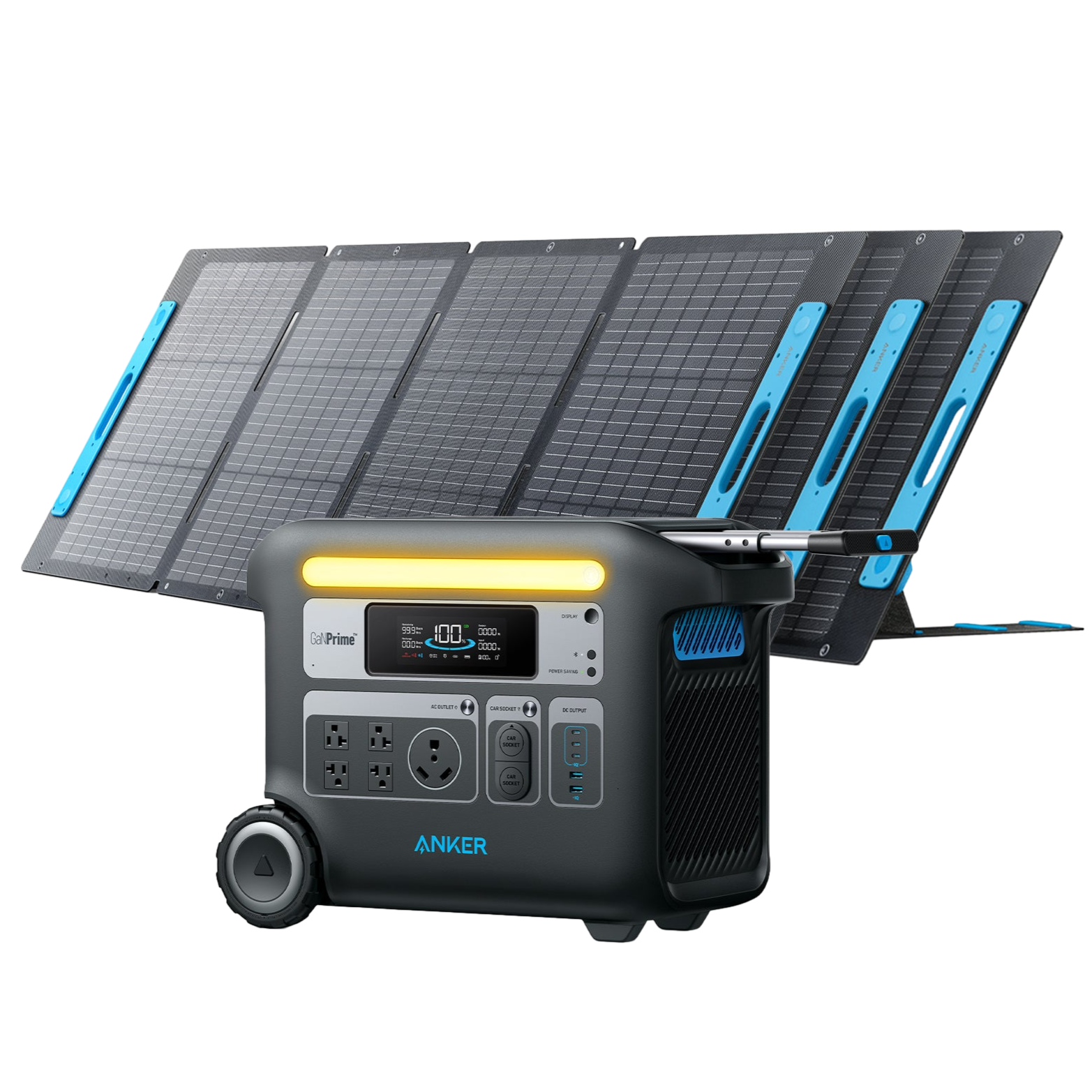 Anker SOLIX <b>F2000</b> Solar Generator + 3 x 200W Solar Panel