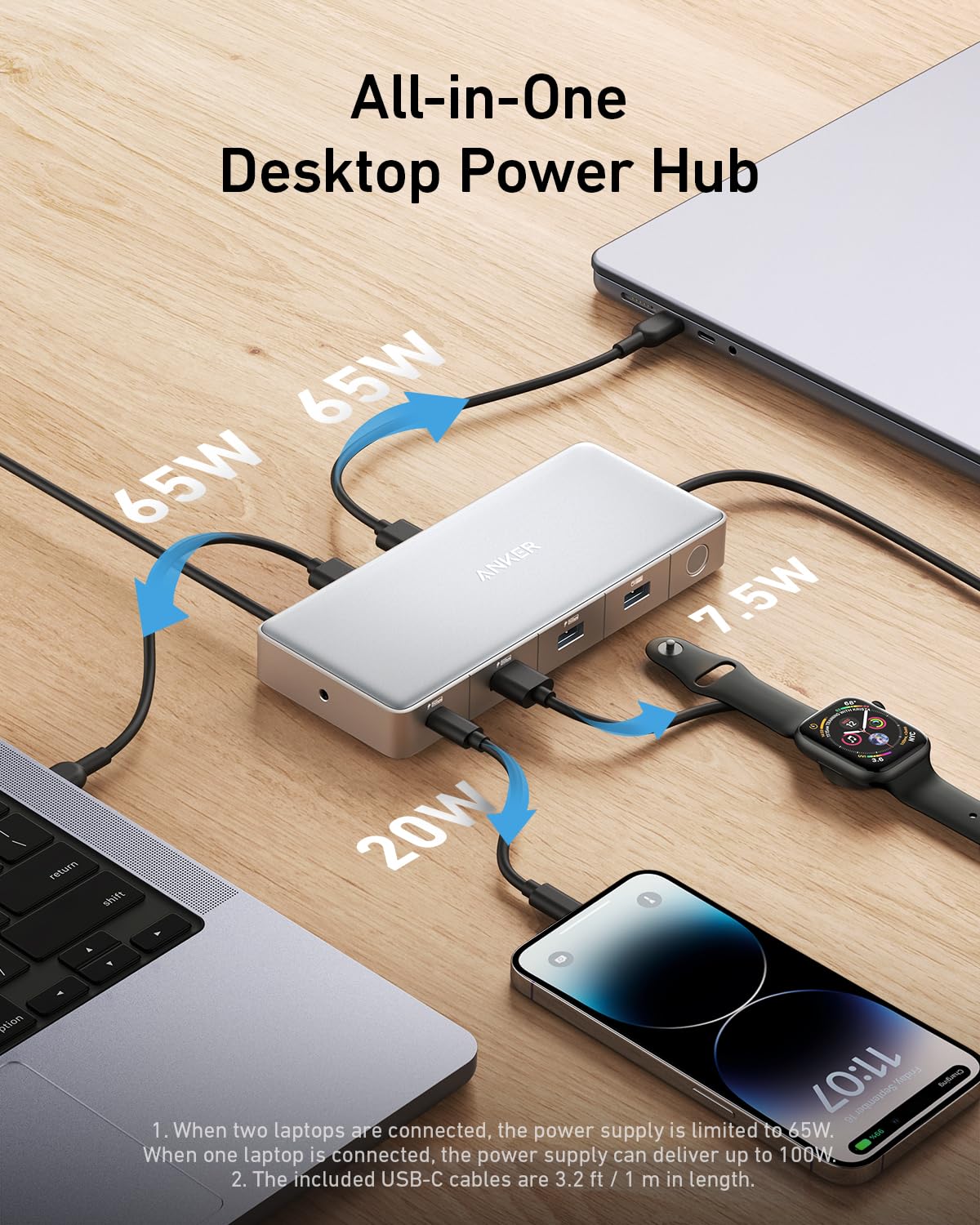 Anker 554 USB-C Docking Station (KVM Switch)