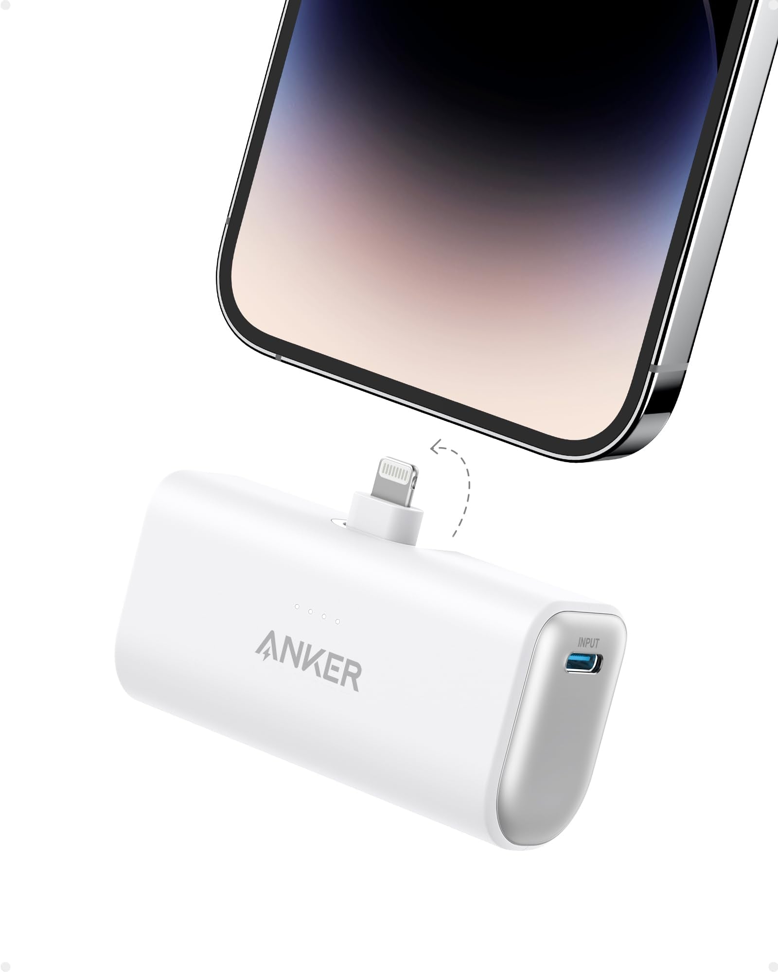 PlugOn C Built-in Connector Mini Fast Charging Power Bank