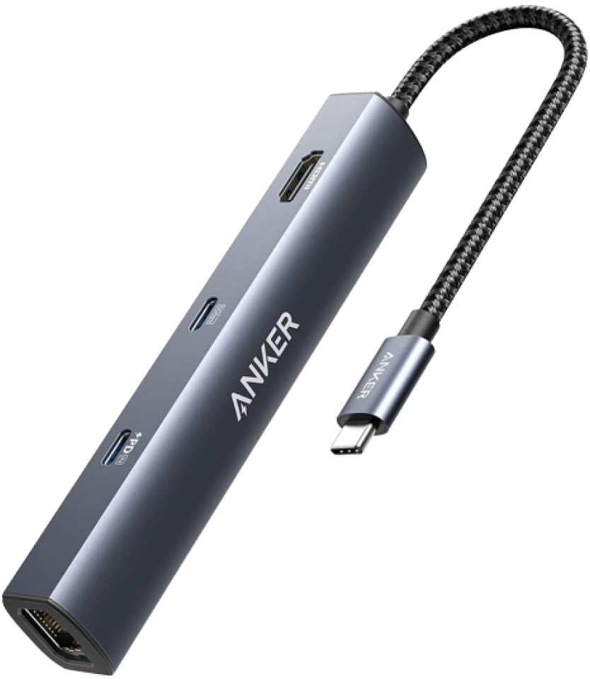 Anker <b>543</b> USB-C Hub (6-in-1, Slim)