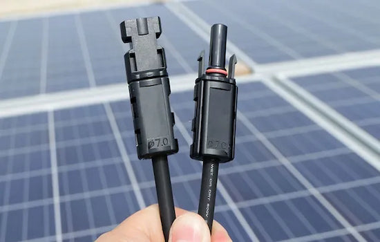 Solar Panel Power Cable Adapter Tyco SolarLok Female to MC4 Male