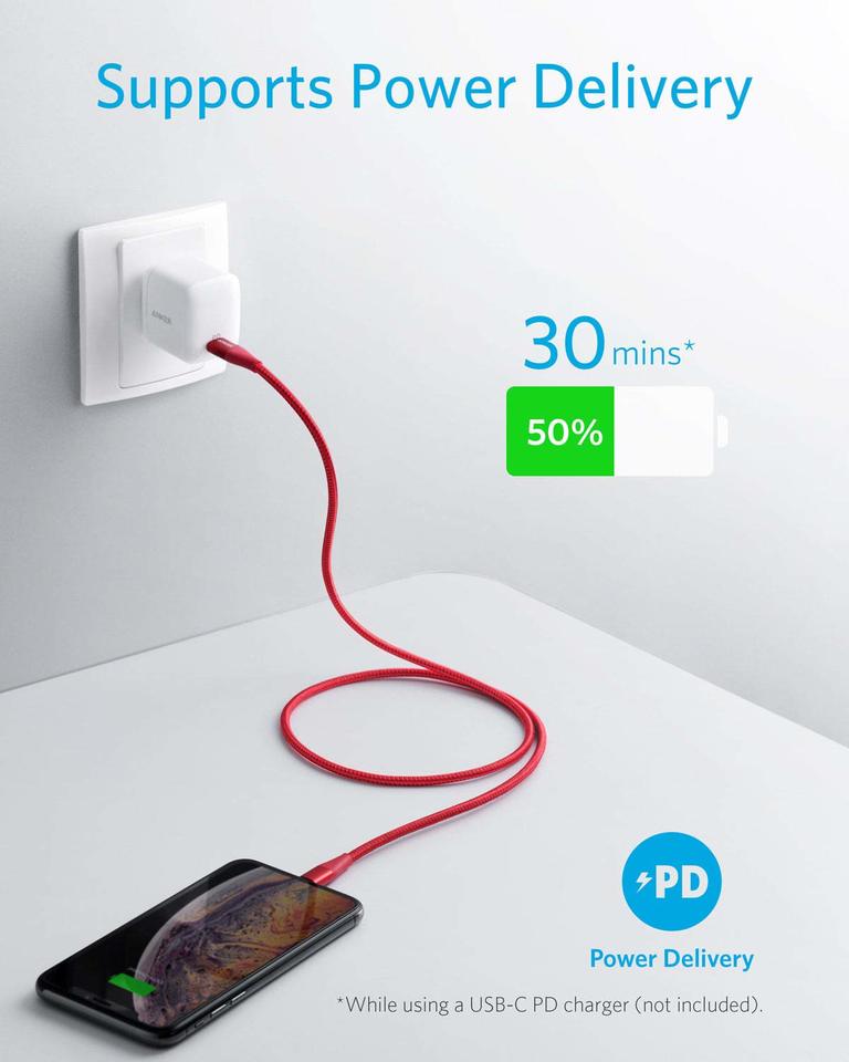 Galvanox Fast Charger for Apple iPhone 11 12 13 Models Includes Apple MFi  Certified Cable, USB C to Lightning with Rapid Charging PD Wall Plug