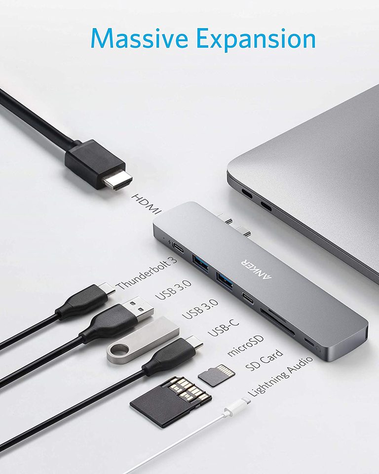 Anker PowerExpand Direct 8-in-2 USB-C PD Media Hub - Anker US